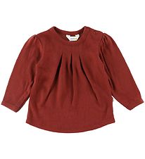 Joha Bluse - Uld - Vinrød
