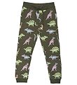 Minymo Sweatpants - Forest Night m. Dinosaur 