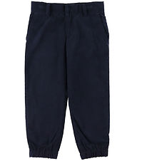Emporio Armani Fløjlsbukser - Blue Navy