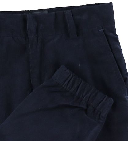 Emporio Armani Fløjlsbukser - Blue Navy