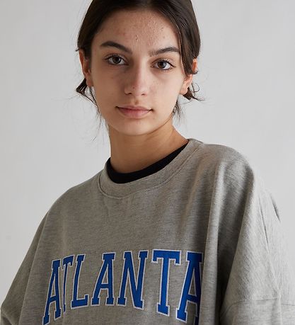 Grunt Sweatshirt - Helena Sweat - Grå
