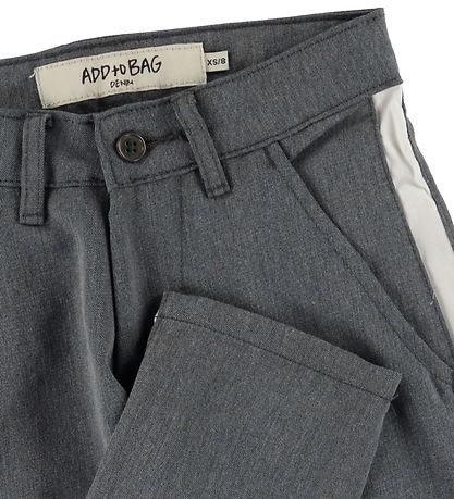 Add to Bag Bukser - Grå/Hvid