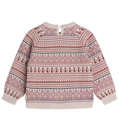 Hust and Claire Bluse - Strik - Paia -  Beige