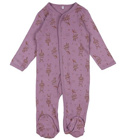 Pippi Baby Heldragt - Natdragt - 2-pak - Dusty Rose