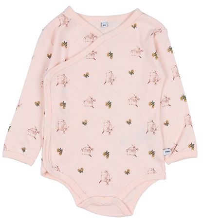 Pippi Baby Body l/æ - 4-pak - Dusty Rose