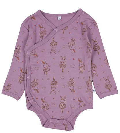 Pippi Baby Body l/æ - 4-pak - Dusty Rose