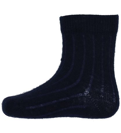 Minymo Strømper - Rib - 3-Pak - Dark Navy