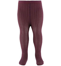 MP Strømpebukser - Rib - Grape Skin