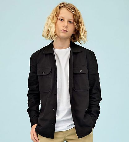 Hound Skjorte - Worker Shirt - Sort