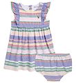 Polo Ralph Lauren Kjole m. Bloomers - Baby Classics I - Lyseblå/