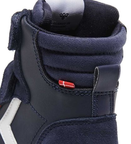 Hummel Støvler - Slimmer Stadil Leather High Jr. - Peacoat