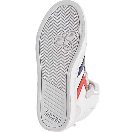 Hummel Støvler - Slimmer Stadil Leather High Jr. - Hvid