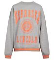 Grunt Sweatshirt - Sade - Gråmeleret
