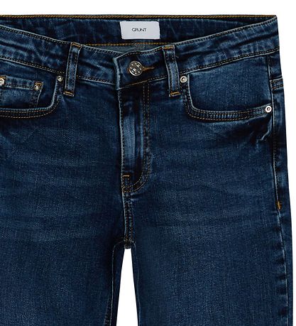 Grunt Jeans - Texas Low Flare - Blå