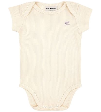 Bobo Choses Bodyer k/æ - 2-pak - Sea Flower - Hvid/Lilla