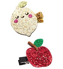 Petit by Sofie Schnoor Hårspænder - 2-pak - 4,5x4 cm - Mix Glitt