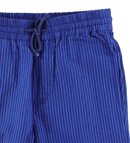 Danefæ Bukser - Danalfred Searsucker - Deep Marine/Klein Blue