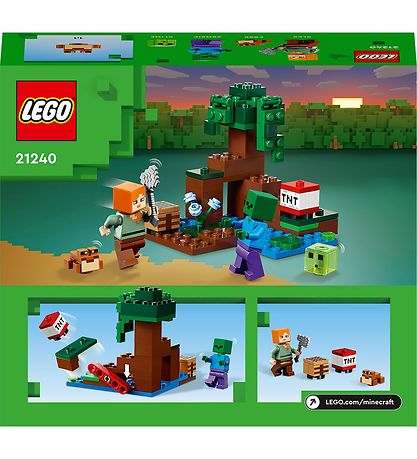 LEGO® Minecraft - Sumpeventyret 21240 - 65 Dele