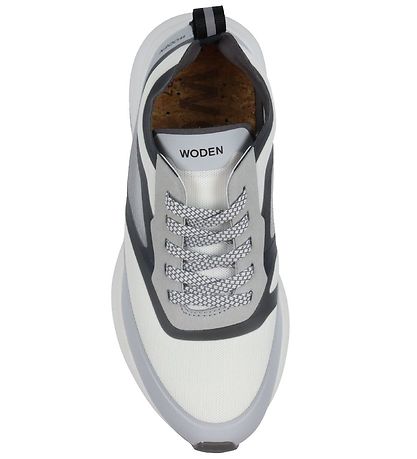 Woden Sko - Stelle Transparent - Sea Fog Grey