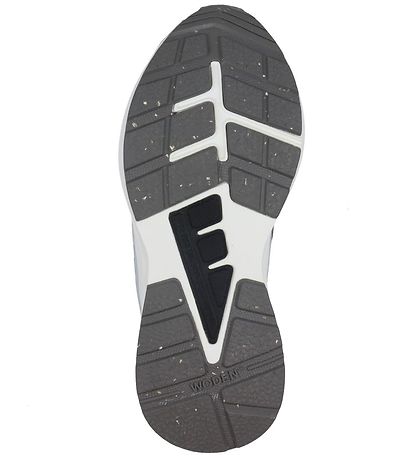 Woden Sko - Stelle Transparent - Sea Fog Grey