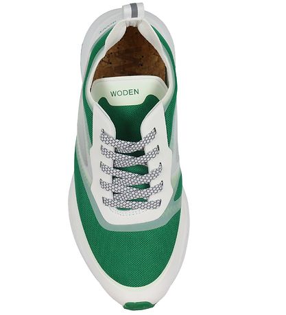 Woden Sko - Stelle Transparent - Hvid/Basil