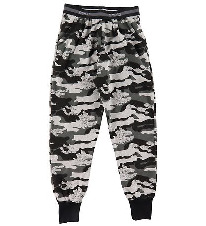 Say-So Nattøj - Gråmeleret m. Camouflage