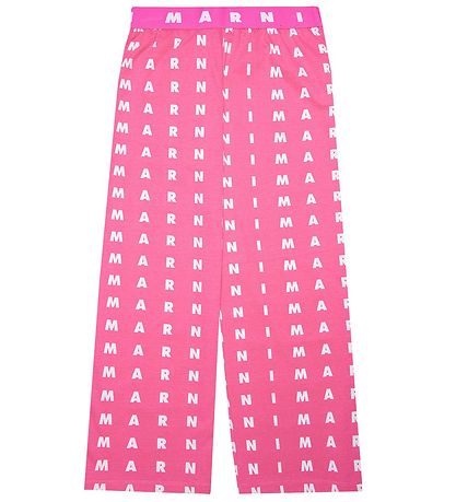 Marni Bukser - Pink m. Hvid