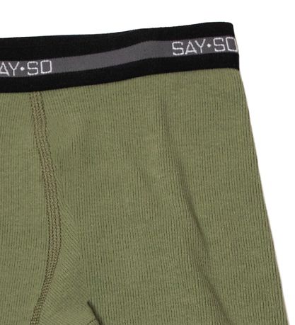 Say-So Boxershorts - Grøn