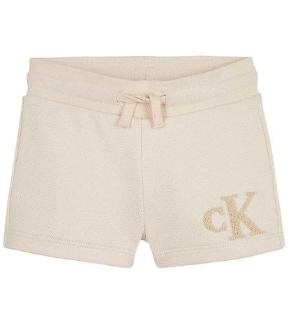Calvin Klein Sæt - Cardigan/T-shirt/Shorts - Whitecap Gray
