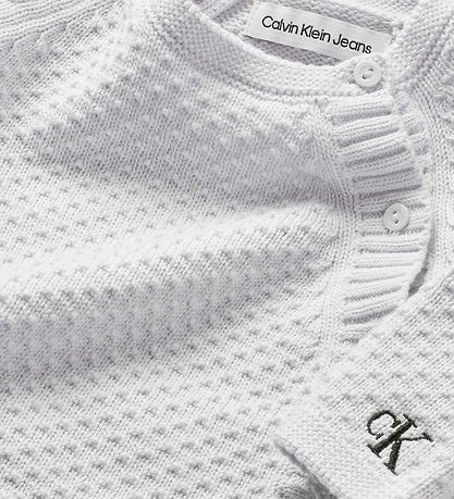 Calvin Klein Gaveæske - Bluse/Shorts - Strik - Ghost Grey