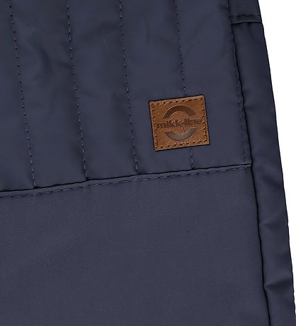 Mikk-Line Termobukser - Duvet - Coated - Blue Nights