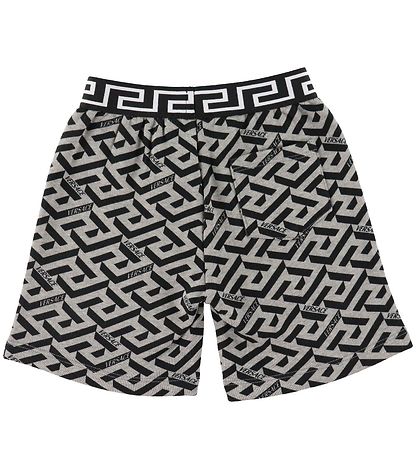 Versace Sweatshorts - Gråmeleret/Sort