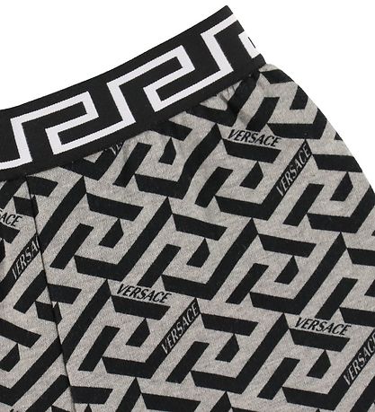 Versace Sweatshorts - Gråmeleret/Sort