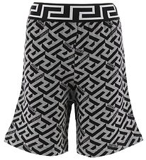 Versace Sweatshorts - Gråmeleret/Sort