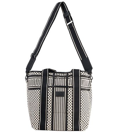 Lala Berlin Shopper - East West Marin - Heritage Stripe Black