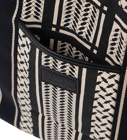 Lala Berlin Shopper - East West Marin - Heritage Stripe Black