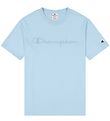 Champion Fashion T-shirt - Crewneck - Lyseblå