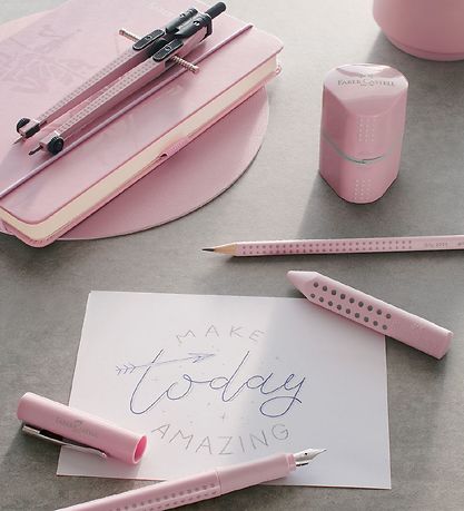 Faber-Castell Blyantsæt - 5 Dele - Rosa