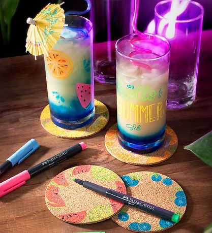 Faber-Castell Tuscher - 6 stk. - Neon
