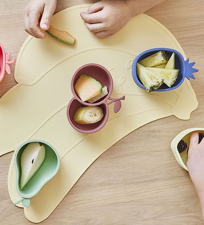 OYOY Dækkeserviet - Silikone - Placemat - Banana