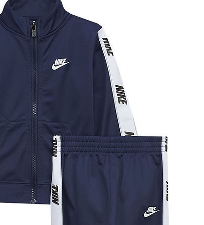Nike Træningssæt - Cardigan/Bukser - Midnight Navy