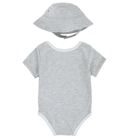 Nike Bodysæt - Bøllehat/Body K/Æ - Grey Heather