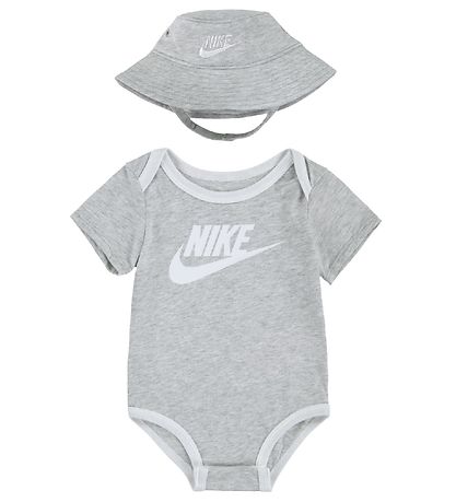 Nike Bodysæt - Bøllehat/Body K/Æ - Grey Heather
