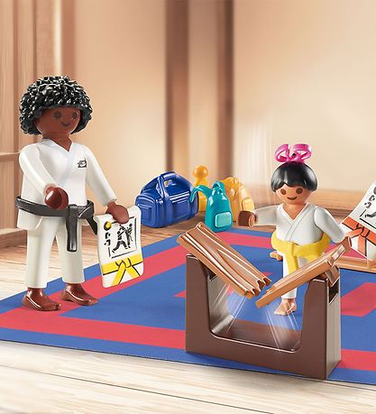 Playmobil Sports & Action Sæt - Karatetræning - 71186 - 21 Dele