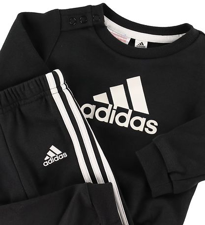 adidas Performance Sweatsæt - I BOS Jog FT - Sort/Hvid