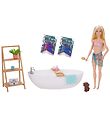 Barbie Dukkesæt - Confetti Bathtub Playset