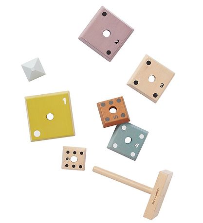 Kids Concept Stabletårn - Plocktorn Pyramid - Neo - Multi