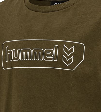 Hummel T-shirt - hmlTomb - Dark Olive