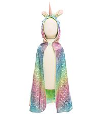 Great Pretenders Udklædning - Kappe - Rainbow Unicorn/Dragon