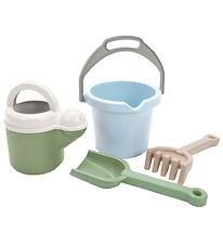 Dantoy BIO Plastic Spandsæt - 4 Dele - Blå/Grøn